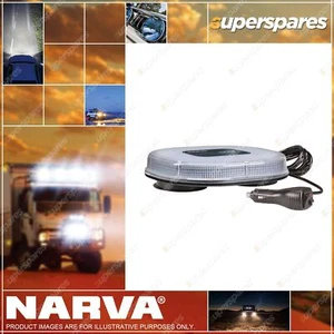Narva 12/24V Aeromax Mini L.E.D Light Box Amber Magnetic Mount with Clear Lens - Picture 1 of 2