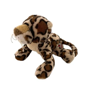 Ganz Leopard Cheetah Print Plush Stuffed Animal Toy Webkinz Jungle Cat No Code - Picture 1 of 16