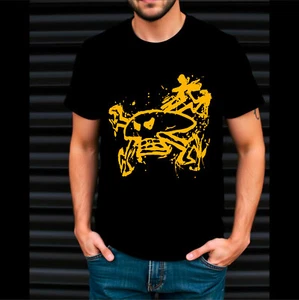 Red Torpedo Guy Martin Rough N Ready Anthracite Gift Tee T-Shirt - Picture 1 of 5