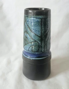 Celtic Cornish Newlyn pottery studio pottery vase, circa mid century - Picture 1 of 8