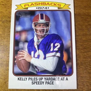 Jim Kelly Topps Flashbacks 1974 Topps Composite Football 2024 - Picture 1 of 4
