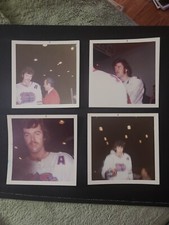 1972-73 AHL HOCKEY YVON LAMBERT PHOTOS 4 NHL NOVA SCOTIA VOYAGEURS RARE HALIFAX 