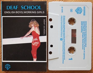 DEAF SCHOOL - ENGLISH BOYS/WORKING GIRLS (WARNER K456450) 1978 UK CASSETTE EX! - Picture 1 of 3
