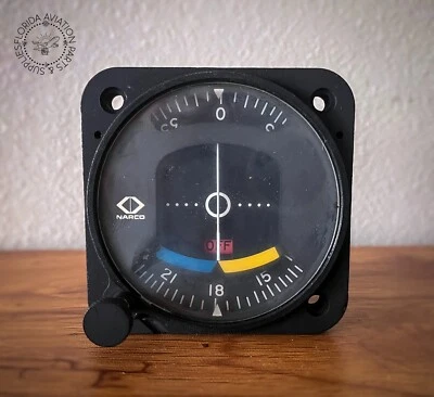 Narco Avionics Course Selector and Indicator  PN 76051-0002 (Aircraft Parts) - Image 1 of 4