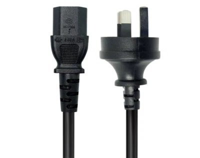 Power Cable IEC C13 to 3-Pin AU Mains Kettle Cord 5m KETTLE5 - image 1 of 3