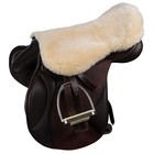 HORZE Harleigh Sheepskin Seat Warmer - Horse Saddle Seat Saver Genuine Sheepskin