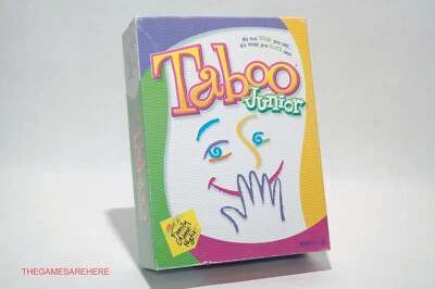 Taboo Junior Game - Hasbro 2001 w Some New Cards (read description) - Image 1 of 4