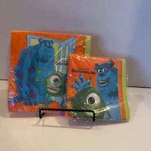 New Vintage Disney Pixar Monsters, Inc. Birthday Party NAPKINS sm and large 2 - Picture 1 of 5