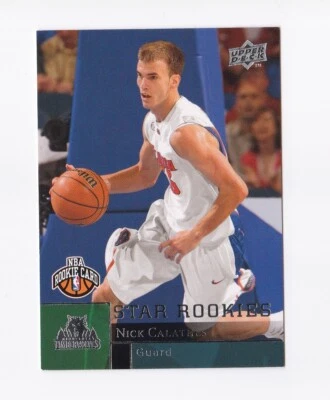 2009-10 Upper Deck #221 Nick Calathes RC Minnesota Timberwolves Florida Gators - Image 1 of 4