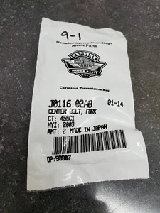 HARLEY-DAVIDSON® CENTER BOLT, FORK SHOWA OBSOLETE J0116.02A8 - Picture 1 of 3