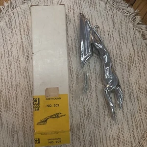 GEM MANUFACTURING HOOD GEM #202 NOS USA 🇺🇸 Greyhound Heavy New Old Stock Rare - Picture 1 of 13