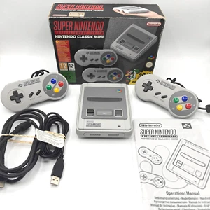 Console Nintendo Snes Classic Mini Super Nintendo Completo Scatola e Accessori - Imagen 1 de 18