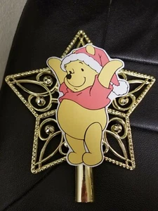 Winnie the Pooh Disney inspired Christmas Tree Topper Top Ornament ornaments - Picture 1 of 5