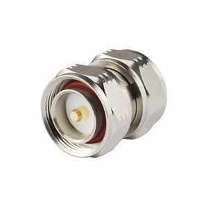 L29 7/16 DIN Male to 7/16 Male Plug in series RF Adapter Connector (hexagon) M/M - Zdjęcie 1 z 7