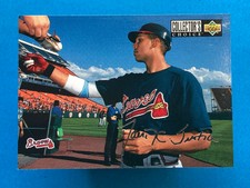 1994 Upper Deck Collector's Choice Silver Signature David Justice #332