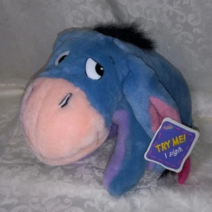 Disney Store Winnie the Pooh EEYORE 8" Plush Stuffed Animal - Sighs - Picture 1 of 10