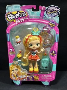 Shopkins Shoppies SPAGHETTI SUE Doll World Vacation ITALY *Plus 2 dog backpacks* - Picture 1 of 15