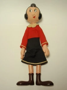 Vintage 1970s Dakin Kings Feature Syndicate Olive Oyl Vinyl Doll Figure - Bild 1 von 10