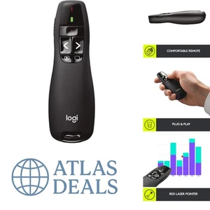 Logitech R400 Wireless Presenter & Laserpointer - mühelose Schieberegler - Bild 1 von 12