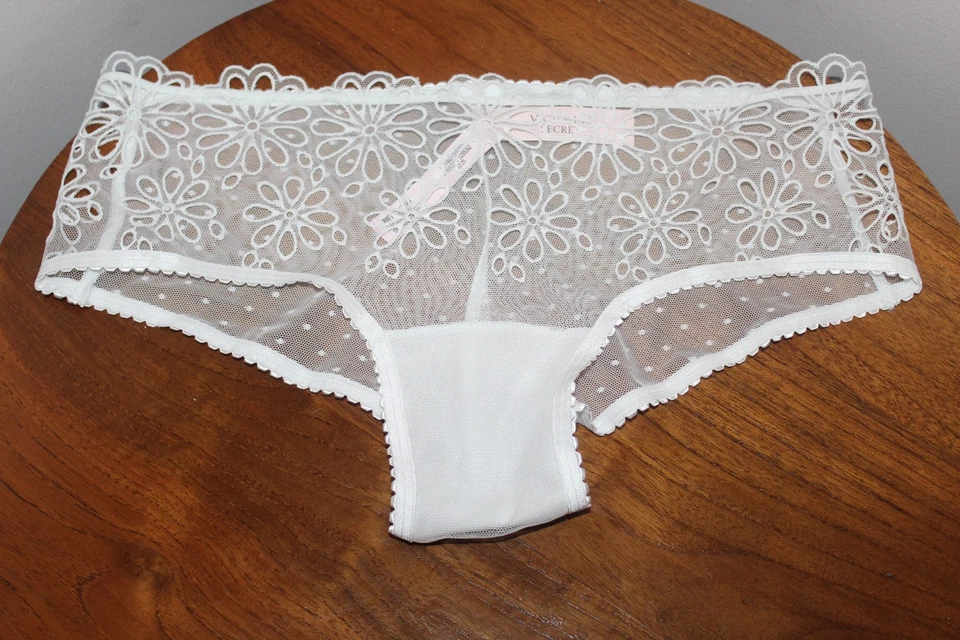 VICTORIA'S SECRET OJALES MALLA DESCARADO BLANCO TALLA S, M & L Foto 1 de 1