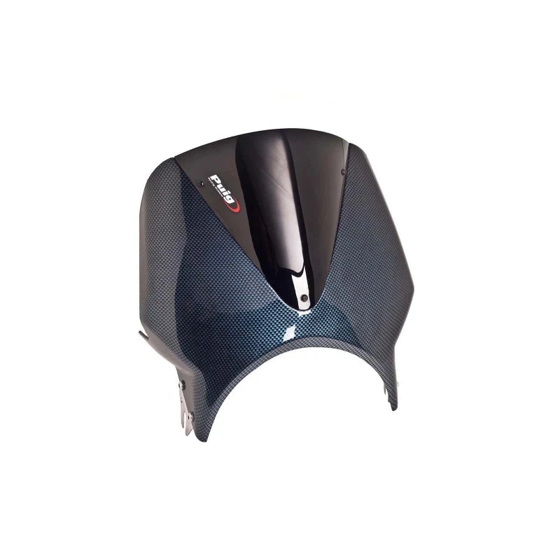 PARE-BRISE UNIVERSEL VISION PUIG POUR YAMAHA XSR 700 2016 2020 NOIR 003CN