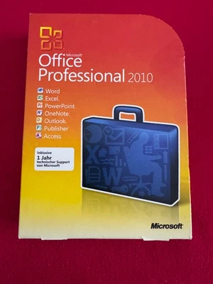 Microsoft Office 2010 Professional Word Excel Powerpoint Outlook Access DVD - Bild 1 von 4