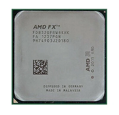 AMD FX-Series FX-8320 FD8320FRW8KHK 3.5 GHz 8C 8T Socket AM3+ CPU Processor - Image 1 of 4