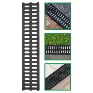 Trench Cover Drain Drainage Ditch Kitchen Channel Grate for Yard - Picture 1 of 12