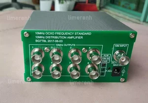 10MHz Distribution Amplifier Frequency Standard 8 Port Output NEW - Zdjęcie 1 z 3