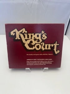 Jeu de cartes King's Court - Vintage 1983 ; John Johnson Janjohn - Très rare complet - Photo 1/3