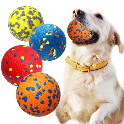 Paquete de 4 bolas para perros juguetes indestructibles para perros para masticadores agresivos duraderos resistentes... Foto 1 de 4