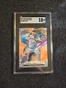 2023 JUSTIN VERLANDER *30/50* SGC 10 gemme ottime condizioni Topps Inception #96 ~1stB.org - Foto 1 di 10