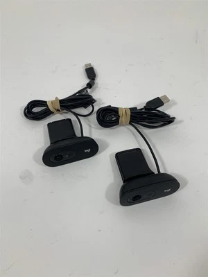 Lot of 2 Logitech C505e 720p HD webcam 860-000584 - Image 1 of 4