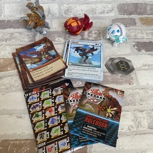 Bakugan Bundle x 3 + Plus Cards Rule Book - Picture 1 of 9