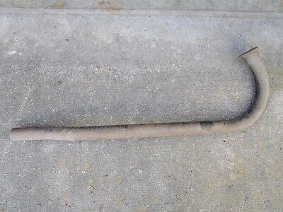 Triumph TR2, TR3, TR4 front exhaust downpipe 201763 NOS Burgess, Harmo mld steel - Image 1 of 4