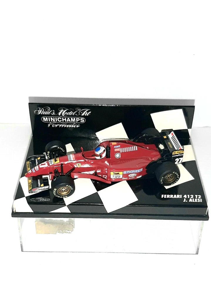 FERRARI 412 T2 J.ALESI 1995 430 950027 MINICHAMPS SCALA 1/43 - Immagine 1 di 1