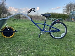 Hitch-hiker Tag Along Trailer Bike Age 4-7 with Seatpost Hitch - Picture 1 of 11