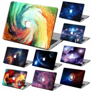 Galaxy Sky Rubberized Hard Case KB Cover For New/Old Macbook Pro Air 13 14 15 16 - Picture 1 of 24