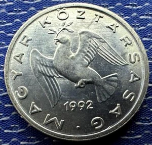 1992 Hungary 10 Filler Coin #K2495 - Picture 1 of 2