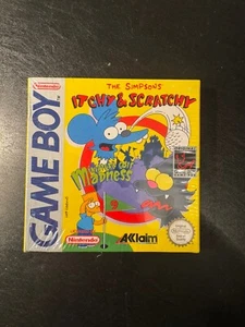BRAND NEW SEALED Gameboy ITCHY & SCRATCHY Mini Golf NEW The Simpsons - Picture 1 of 11