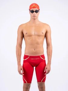 Akron Costume Nuoto Da Competizione VENOM Hero Man Jammer Racing Red - Imagen 1 de 5