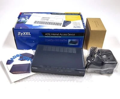 Router Zyxel Prestige 650R-33 ADSL Su ISDN Nuovo Scatola Aperta BA180 - Immagine 1 di 4
