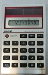 Vintage Casio SL-803 Solar Calculator - Picture 1 of 2