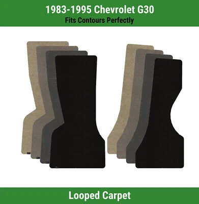 Lloyd Classic Loop Front Row Carpet Mats for 1983-1995 Chevrolet G30  - Image 1 of 4