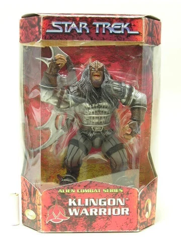 PLAYMATES STAR TREK KLINGON WARRIOR ALIEN COMBAT SERIES Cover