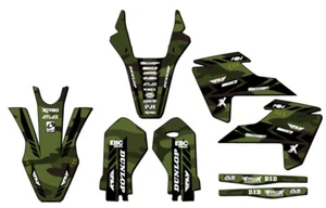 2020-2023 TC 50 APACHE Green Senge Graphics Kit Compatible with Husqvarna - Picture 1 of 10