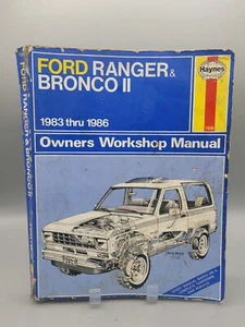 Ford Ranger & Bronco II 1983-1986 Haynes Repair Manual 1026 - Picture 1 of 7