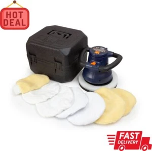 10" Car Waxer/Polisher Kit High Performance Extra Bonnets Multi-Surface Use - Picture 1 of 5