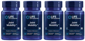 JOINT MOBILITY FORMULA KNEE DISCOMFORT & INFLAMMATION 240 Caps LIFE EXTENSION - Picture 1 of 12