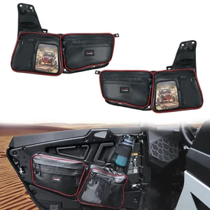 Pair Door Bags Storage Side Tool Bags For 2024 2025 Polaris RZR XP 1000/4 1000 - Picture 1 of 8